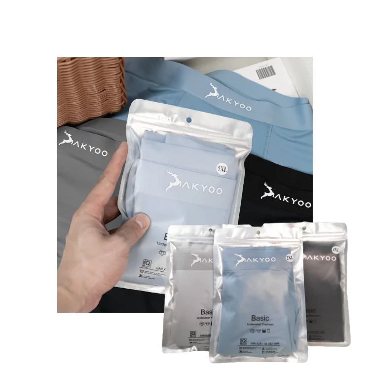 Boxer Briefs Men Good Price Seamless For Male Clothing Plus Size Ready To Export Vietnam Manufacturer