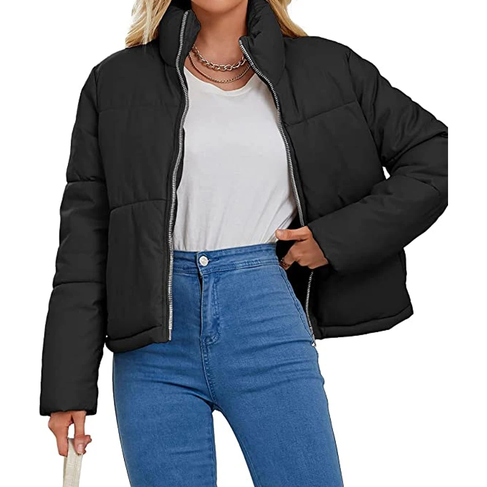 Мужская зимняя стеганая куртка с капюшоном