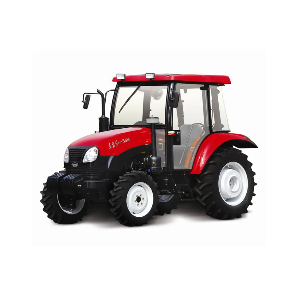 Factory Directly 60Hp 4Wd Farm Wheel Tractor LT604 with Drive Cab