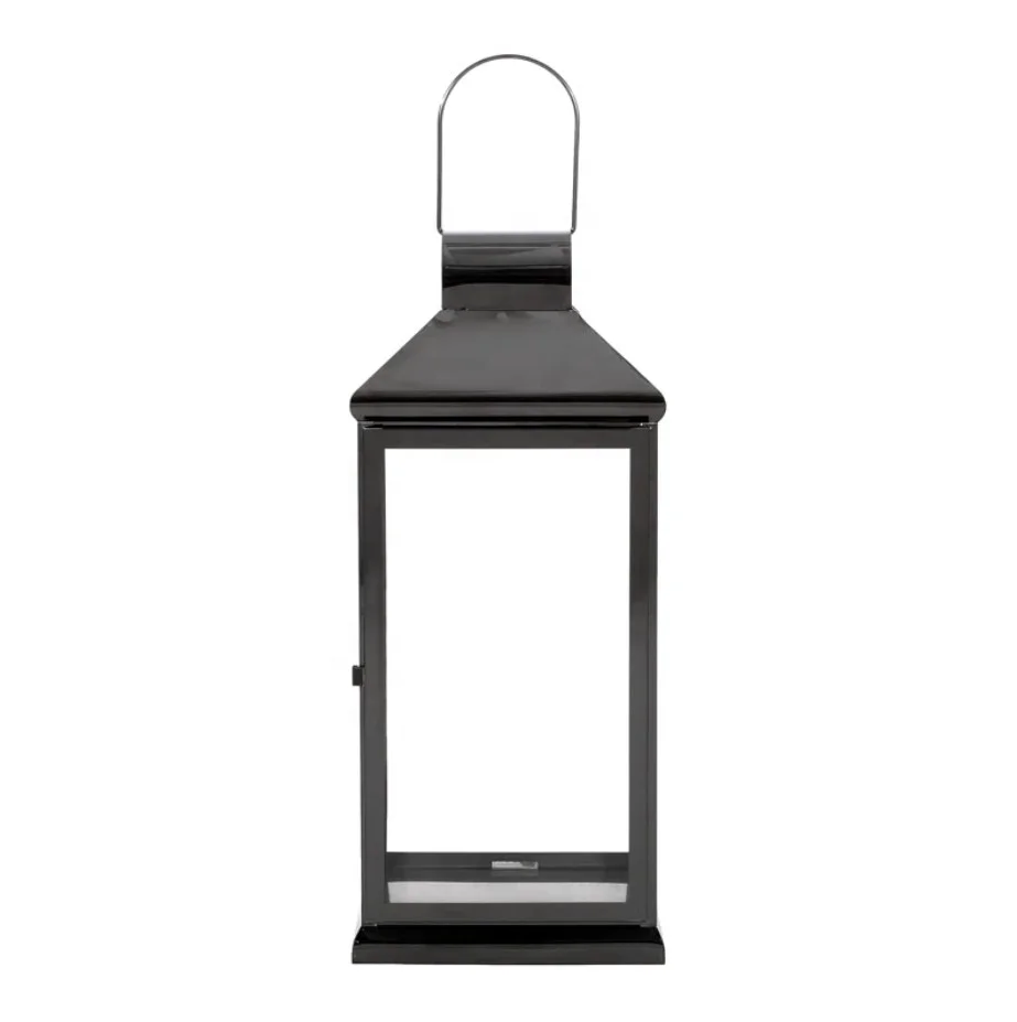 Stainless Steel Luxury Extra Large Floor Standing Candle Lantern for For Home Decor and Event Decoration