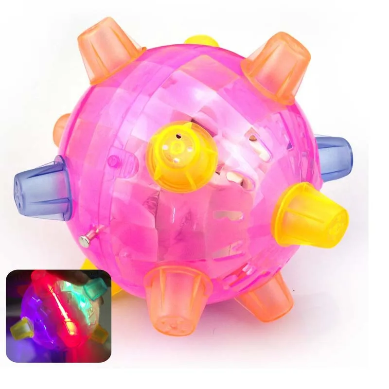 Светодиодная подсветка, прыгающий танцующий музыкальный Мигающий Прыгающий шар, забавная игрушка, электрические игрушки, танцевальные шары для детей и взрослых