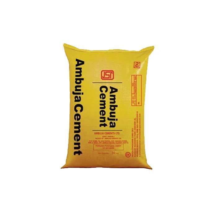 Hot Sale 50KG 40KG 25KG 20Kg Plastic Cement Bag Printing Empty Cement Bag Best Quality PP Woven Cement Sack