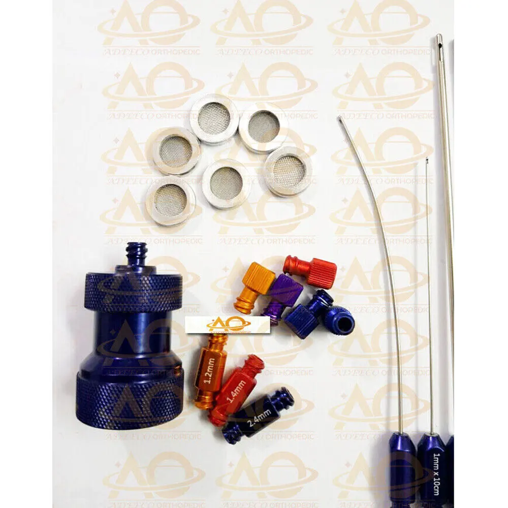 Инжекторная катушка для инжектора Luer Lock с нано-комплектом переноса жира