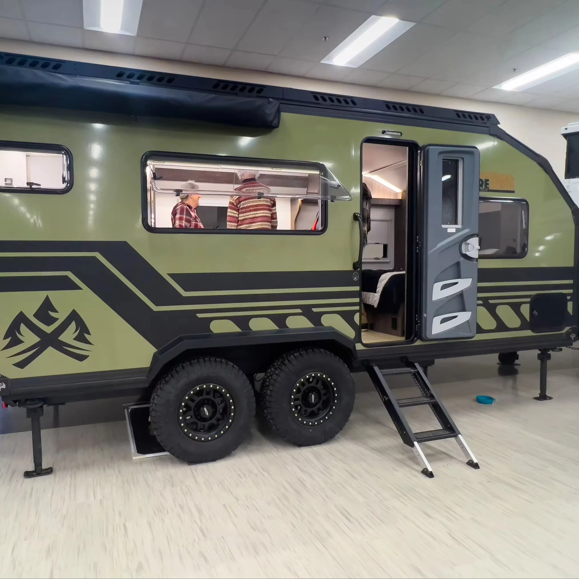 Camper Trailer Off Road Mobile House Travel Trailer for sale