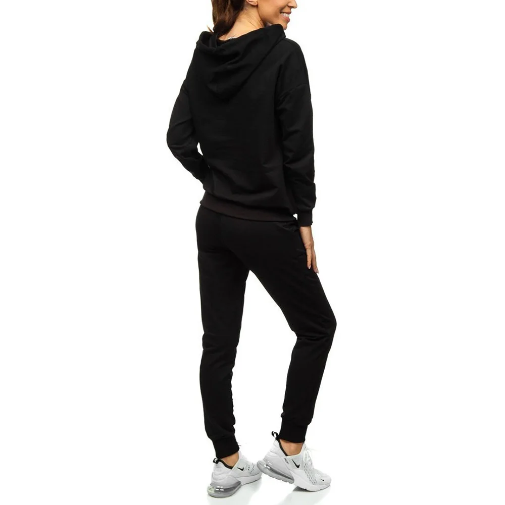 2022 Wholesale Printed Customize Private Label Women Clothing Plain Solid SweatS uits Women Tracksuit