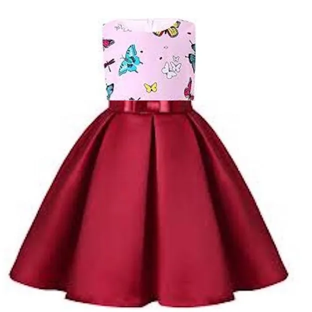 White kids hand embroidered wedding dresses flower girls christening dress for baby baptism