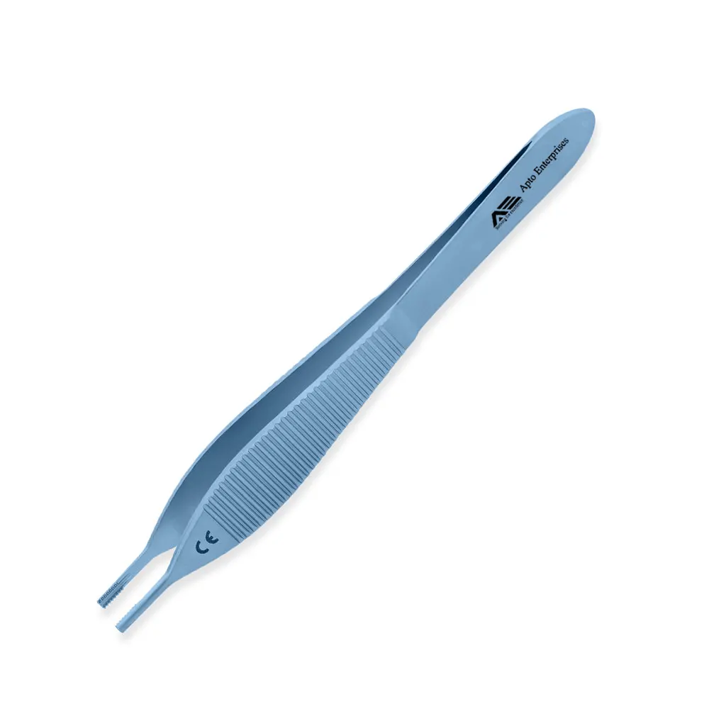 Rat Toothed Adson Brown Tissue Forceps Surgical Dissecting Tissue Forceps CE ISO Approved For Sale