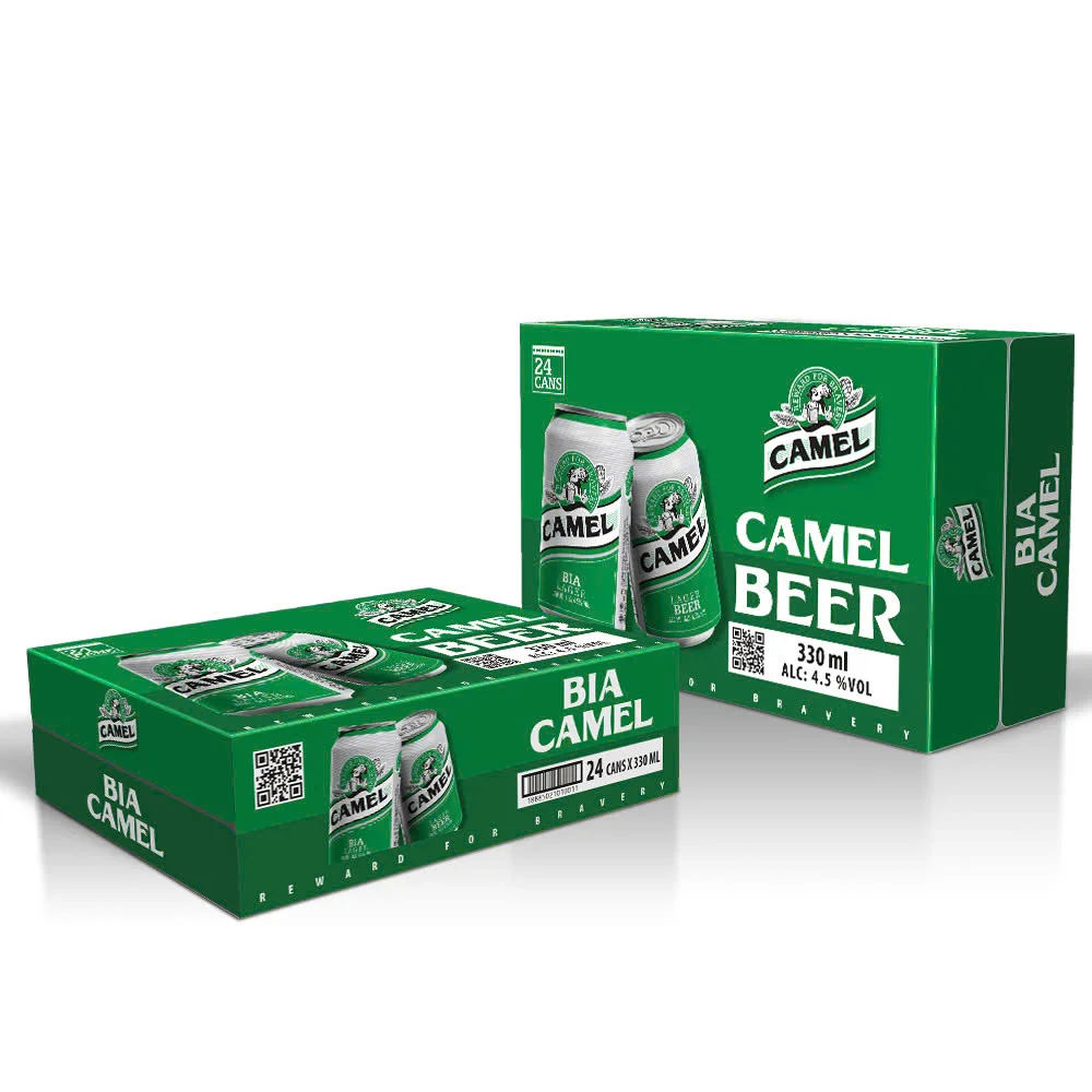 Camel Lager паровое пиво 330 мл разливные креповые банки для алкогольных напитков OEM ODM оптовые бутылки глобального распространения