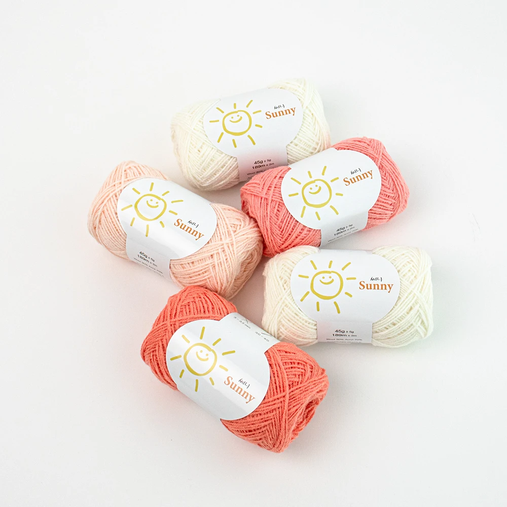 Sunny (45g) knitting crochet yarn blanket