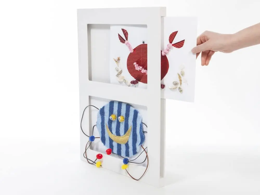 Customized  Wood Photo Frame Wood Frames for Kids Artwork