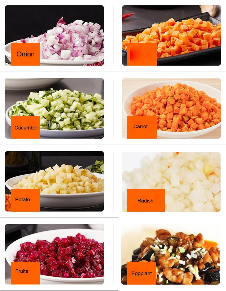 Heavy duty commercial vegetable chopper dicer  commercial onion chopper vegetable chopper for sale