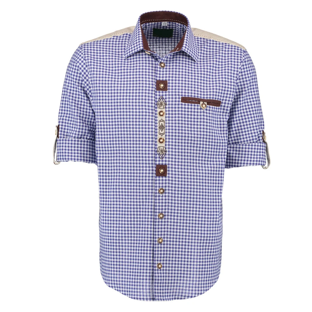 Wholesale Best Supplier Custom Design Men Bavarian Shirt / New Arrival Fashionable Adult Size Men Bavarian Shirt
