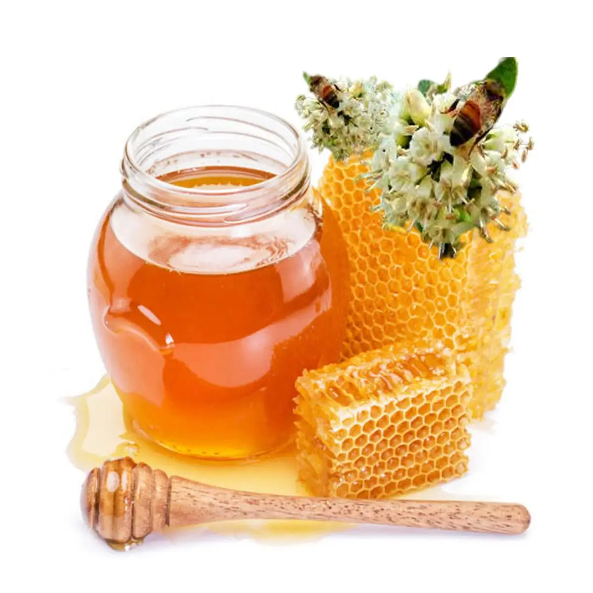Factory Wholesale high quality raw organic product natural Rape Honey Multi Flowers from Sale