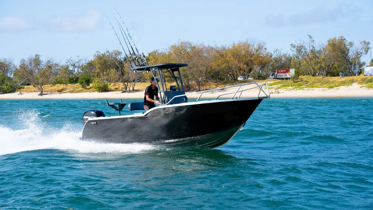 Kinocean высокоскоростная алюминиевая рыболовная лодка с электронным двигателем