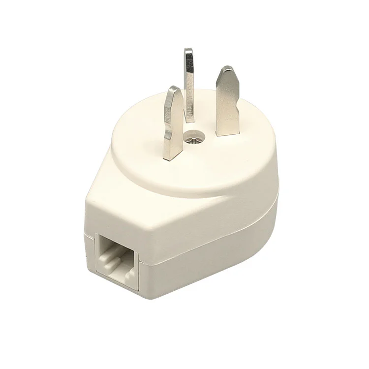 Customized Telephone Accessories RJ11 Telephone Adapter for Finland& Norway