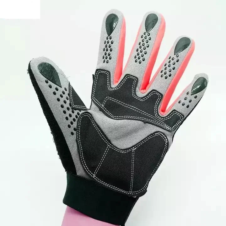 Microfiber Synthetic leather Super Grip Performance Mechanical Working Safety Gloves with Silicon Dots