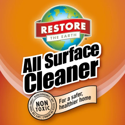 A Biodegradable, Eco-Friendly All Surface Cleaner that is Septic and Sewer Safe (5 Gallon pail)