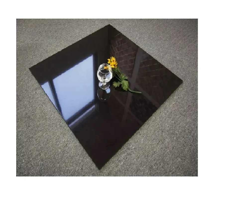 Black White Glazed Porcelain Tiles 60*120cm Pure Black and White 60*60cm Ultra Modern Traditional Black White Worldwave