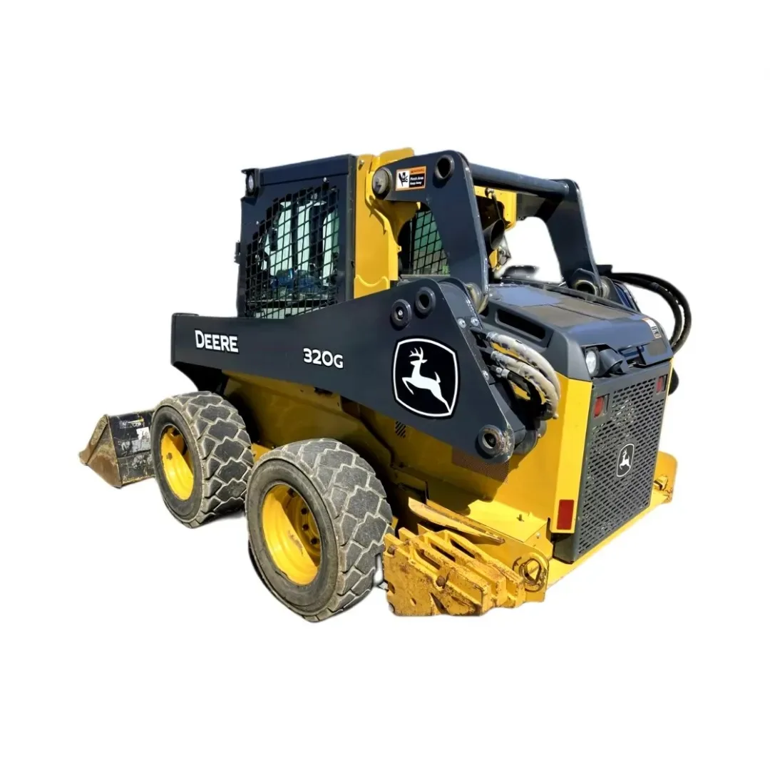 Well maintained Small Wheel Loader 2019 DEERE 320G Euro 5 CE EPA Small Loader 1 ton 2 ton Mini skid steer loader For Sale