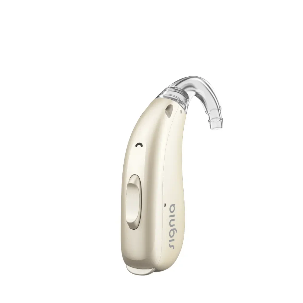 Open Fit Augmented Intuis 4.1 M Latest Beige Signia Hearing Amplifier BTE Ear & Hearing Product Digital and Programmable