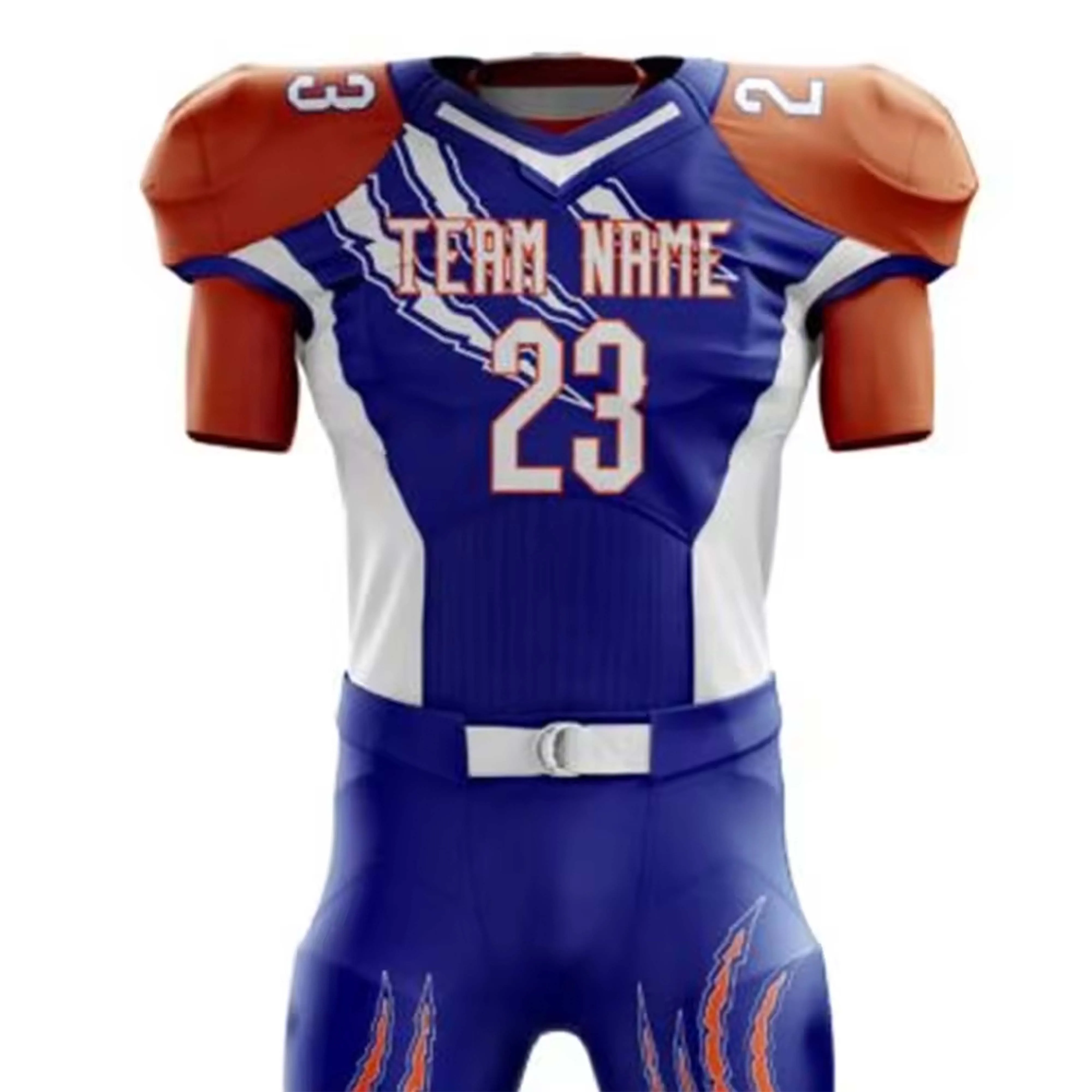 Hot Sale American Football Jersey Uniform Custom Made Unisex Wear Good Price for Adults Design Your Own Sublimation Technique