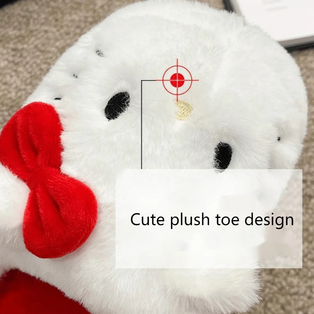 Заводская поставка со скидкой плюшевые милые тапочки Hello Kitty домашние спортивные туфли Kawaii теплая Нескользящая домашняя обувь на платформе с героями мультфильмов