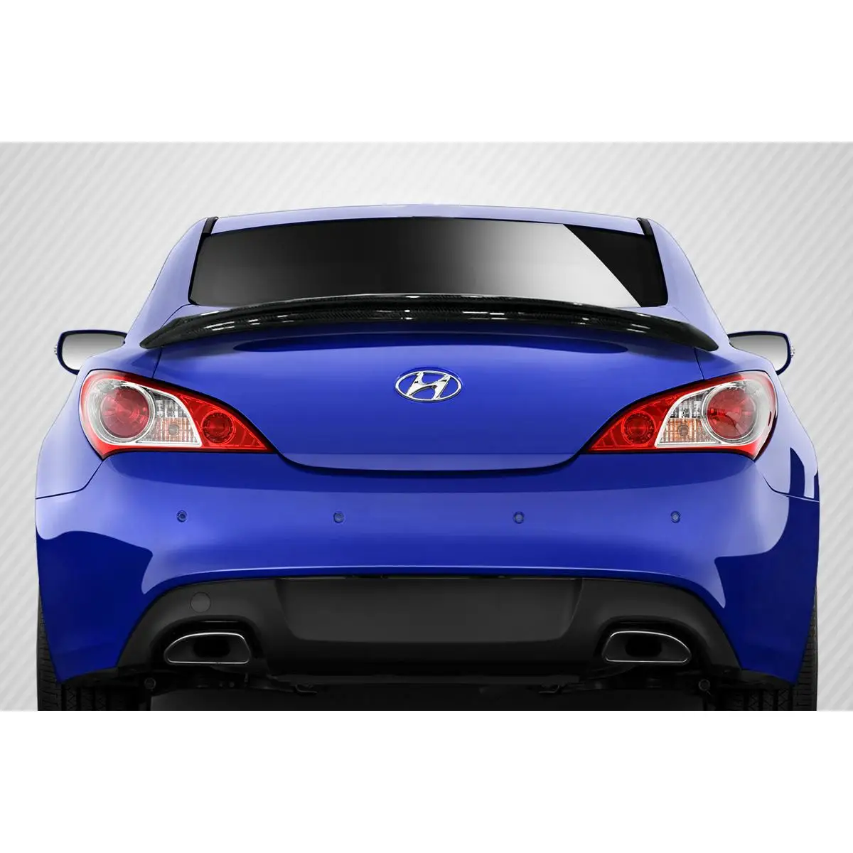 2010-2016 Hyundai Genesis Coupe 2DR Carbon Creations MSR Rear Wing Spoiler - 1 Piece