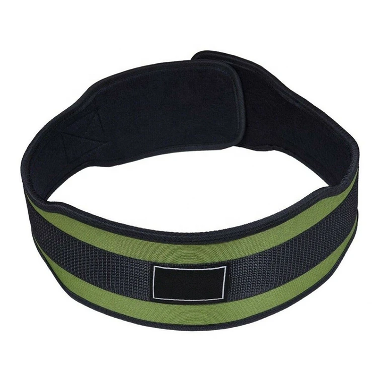 Wholesale gym fitness nylon widened weightlifting belts dip belt