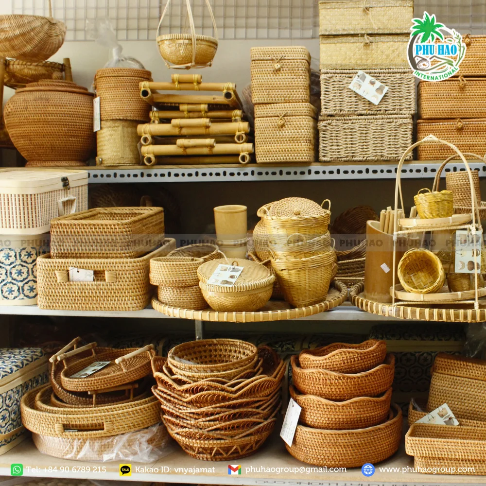 HOT ITEM Rattan Trays: Perfect for Every Meal, Every Moment from Vietnam with High Quality