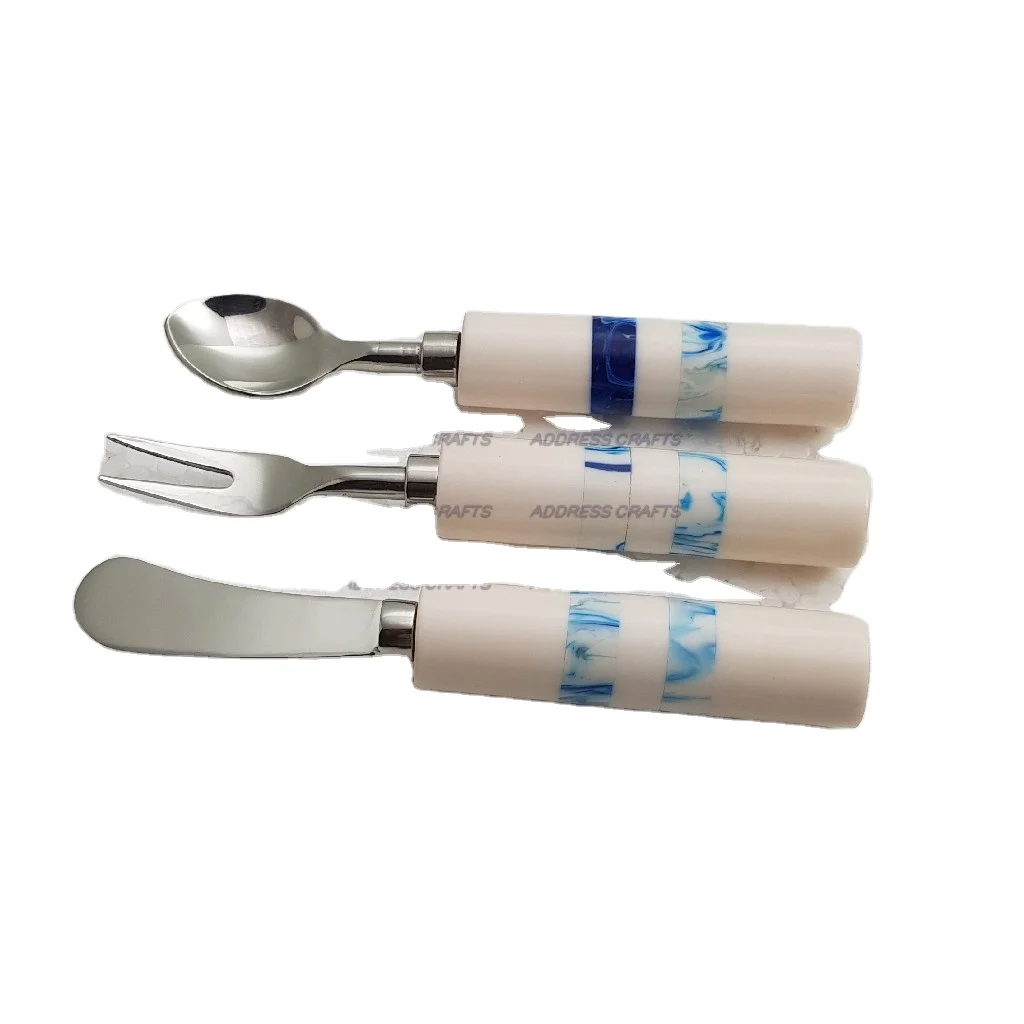 Best Quality Stainless Steel Cheese Knife Set And Resin Handle Table Decorate Birthday Party ware kitchenware Used Cheese Knife
