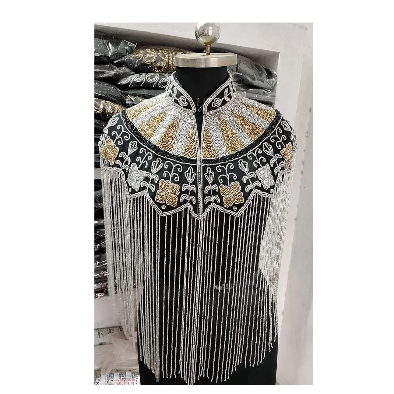 Новое поступление индийские дизайнерские женские платья ручной работы с бисером афганские оптовая продажа куртка из бисера экспорт Индии гуру Кирпа