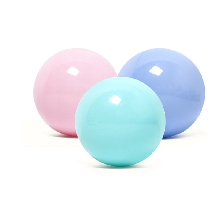 Naughty Fort Children Eco-friendly Plastic Ocean Ball Soft Toy PE Sea 5.5cm 7cm 8cm