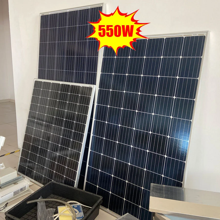 Jinko canadian  trina longi  400W 500W 550W 600W 700W Solar Panel For Off Grid Solar Power Battery Storage System