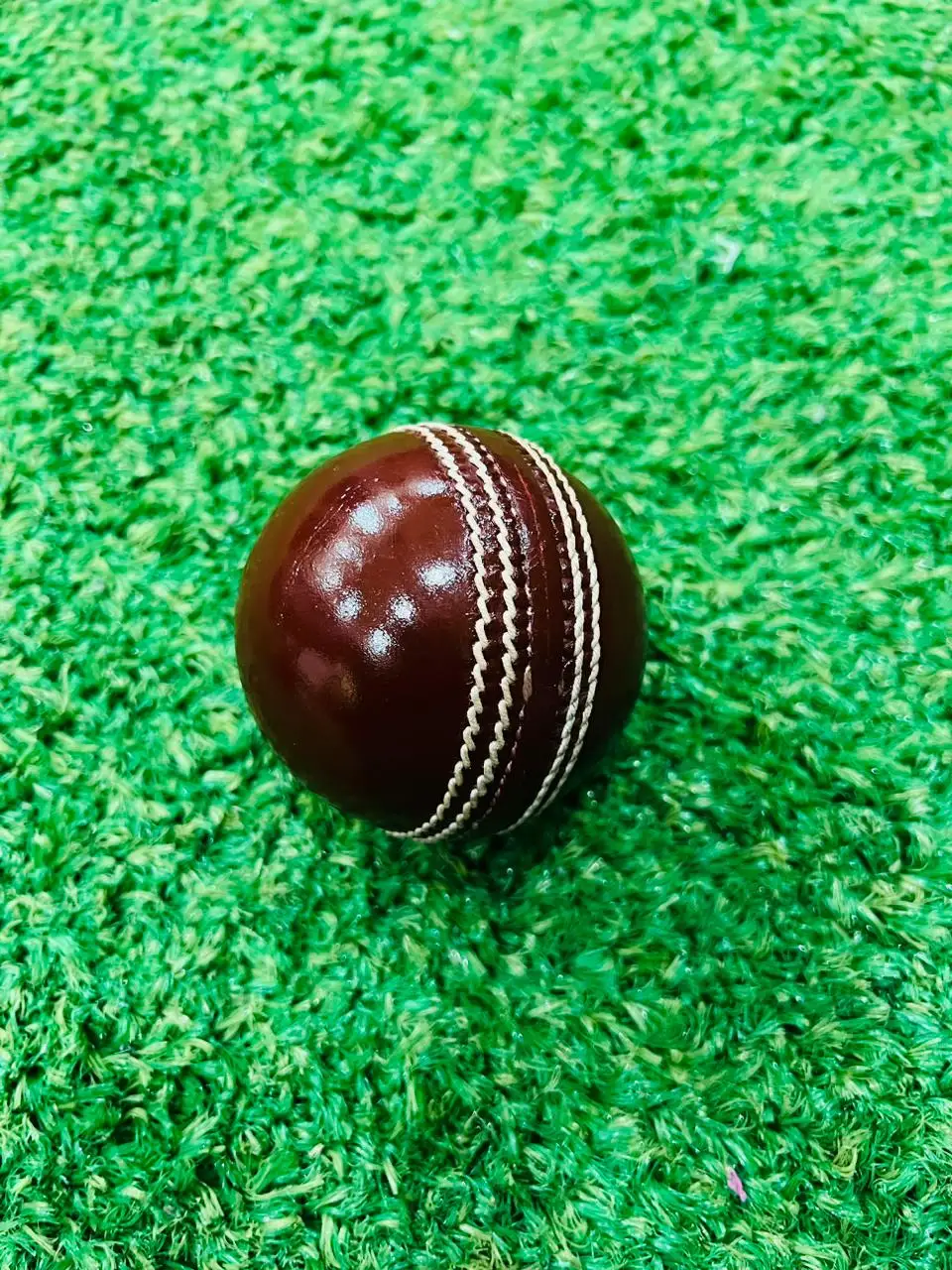 Top Quality Sports Red Leather Made cricket Training Hard Balls With Customized Brand Name