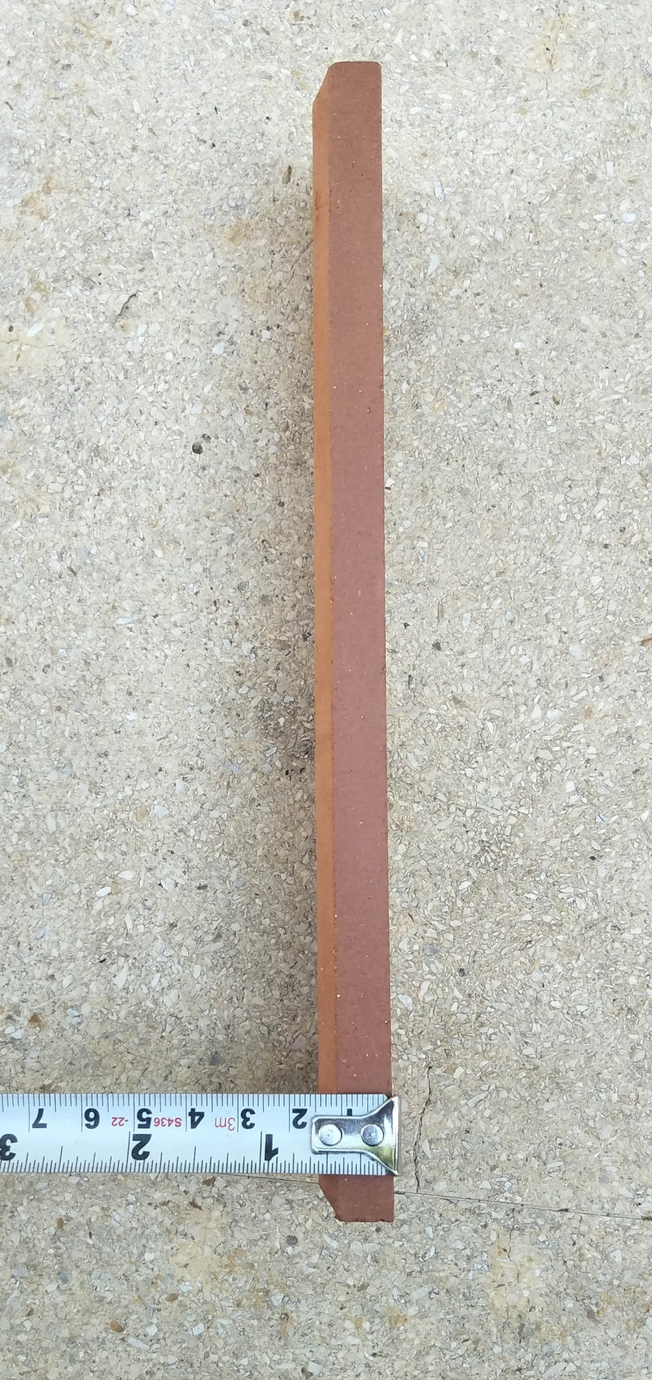 9X2 inch Red clay terracotta wall cladding and clay floor tiles for garden indoor outdoor floor and wall brick covering cladding