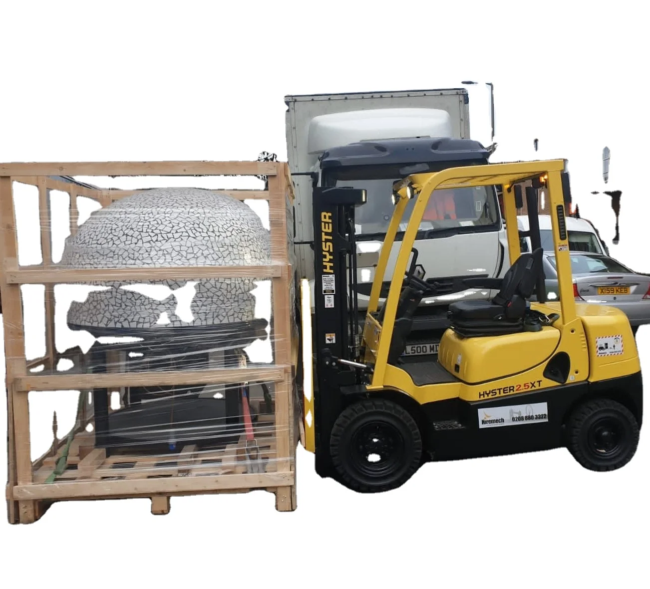 Hot Selling Lifting Forklift Pallet 2ton 3 7ton 6m Diesel Marketing Key Motor Power Building Engine