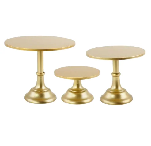 Pleasant Design Tabletop Decorative Serving Ware For Parties And Wedding Cakes and Desserts Decorating Stands