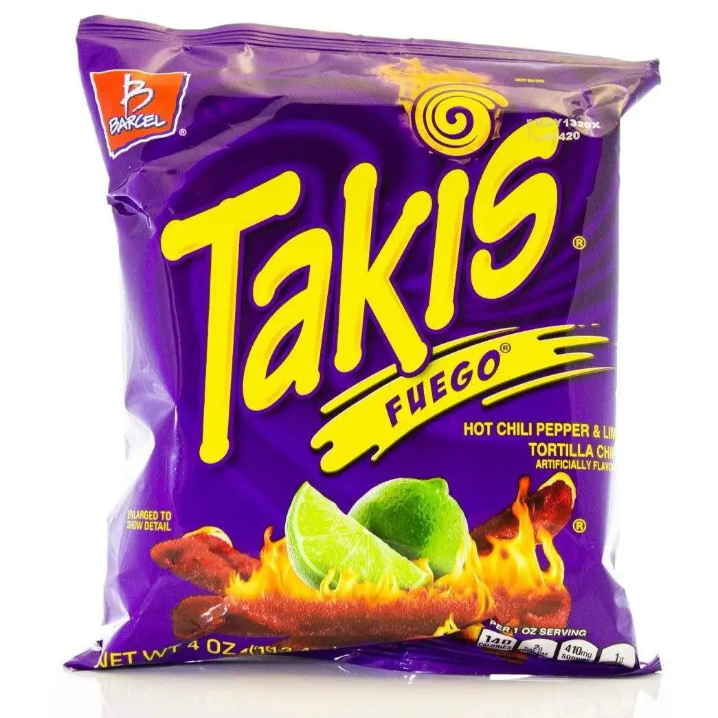 Buy Takis Rolled Tortilla Chips - Fuego Hot Chili and Lime & Wholesale