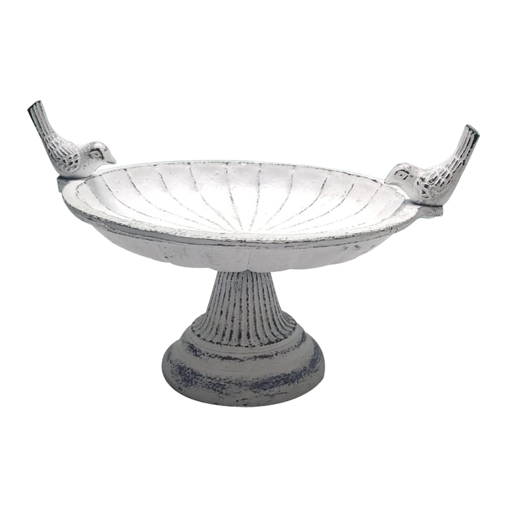 Direct factory Export Quality Handmade Outdoors Metal Birdbaths for Garden Decorations Birdbath with Stand from India