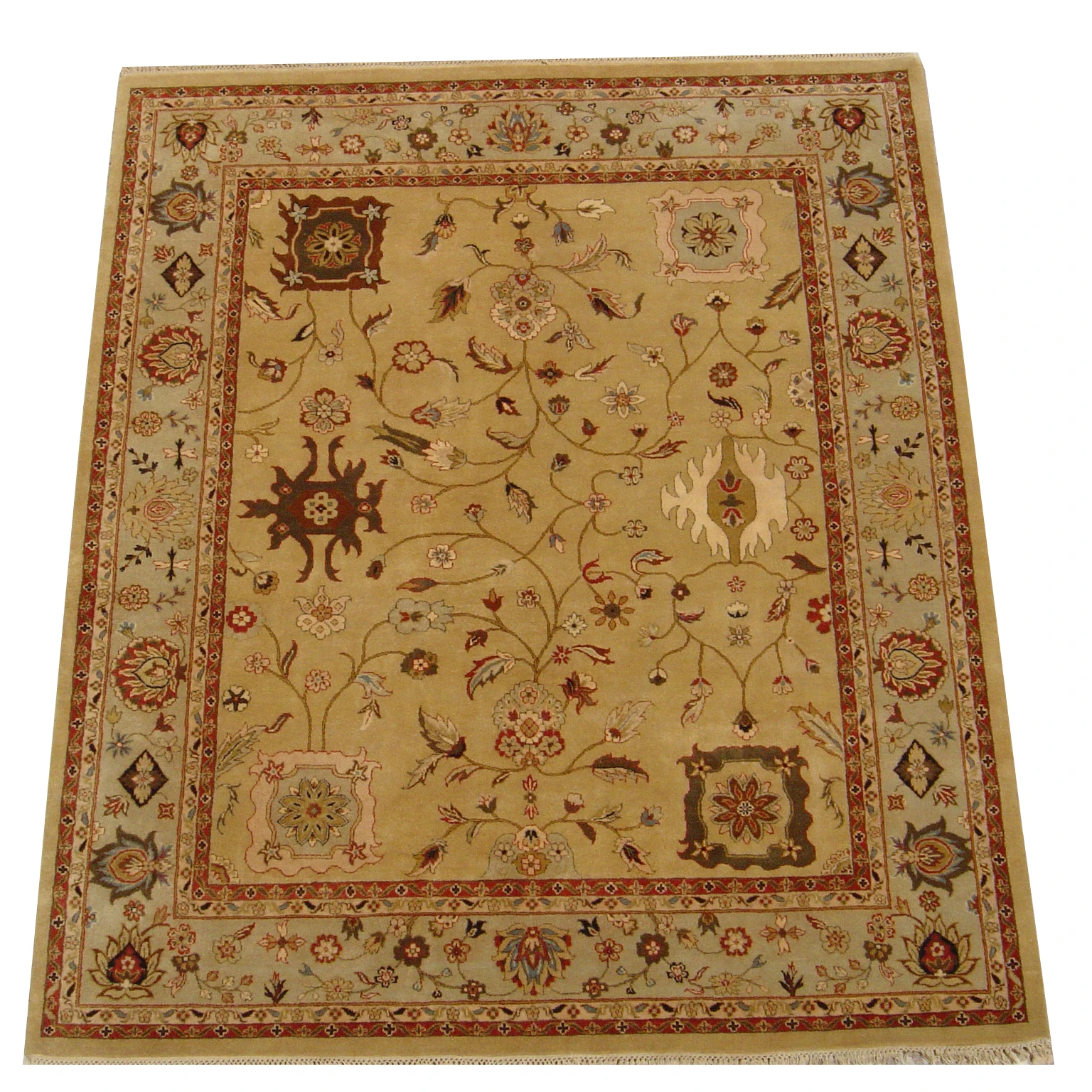 Custom Made Hand Knotted Persian Carpets Area Rugs Premium Quality Low Prices Customized Designs Sizes Shapes Colors Wool & Silk
