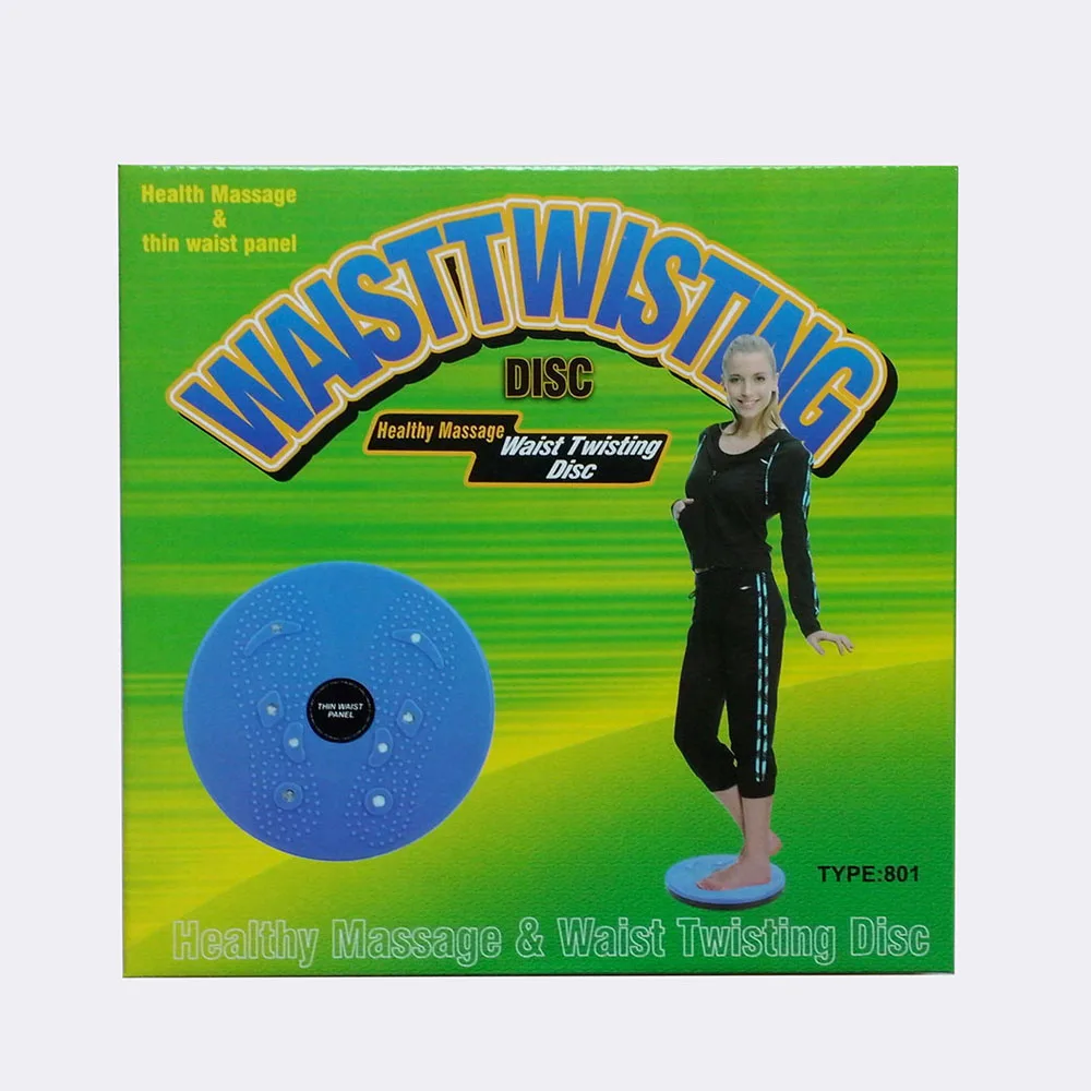 Super Quality Balance Aerobic Exercise Swivel Disc Workout for Waist Reduction Twisting  Waist Disk