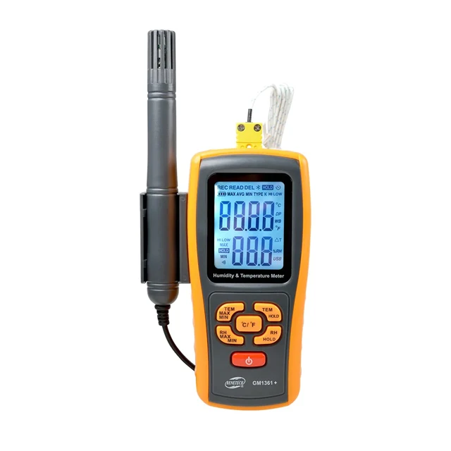 Benetech GM1361+ Digital LCD display Thermo-Hygrometer Separate Temperature & Humidity Meter