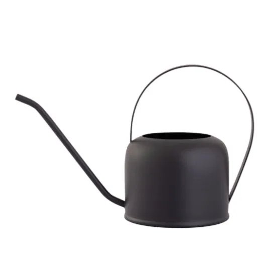 Высококачественное оцинкованное железо без ржавчины однотонный черный вид с индивидуальным дизайном логотипа