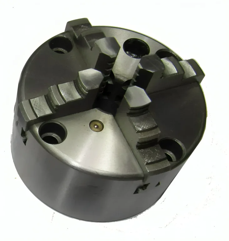100mm Front Load 4 Jaw Self Centering Chuck With Reversible Jaws (Front Mount)