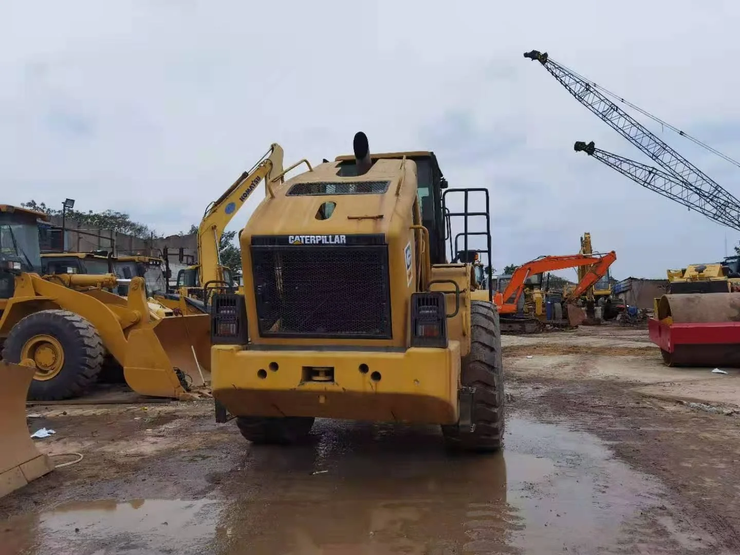 Подержанная техника колесный погрузчик CAT 966H Заводская распродажа подержанная гусеничная для продажи машина фронтального погрузчика 966h