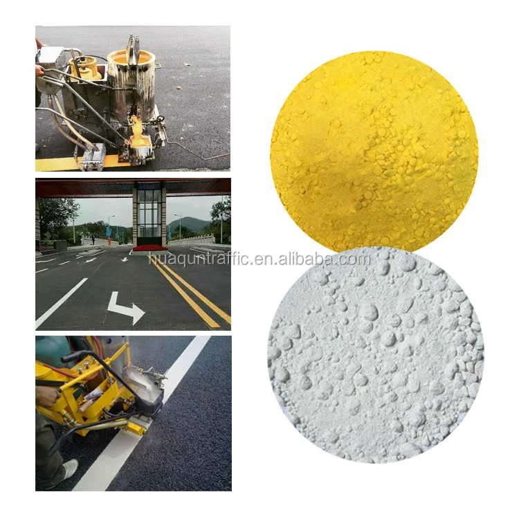 Reflective Thermoplastic Road Marking Powder Paint Guangzhou China factory