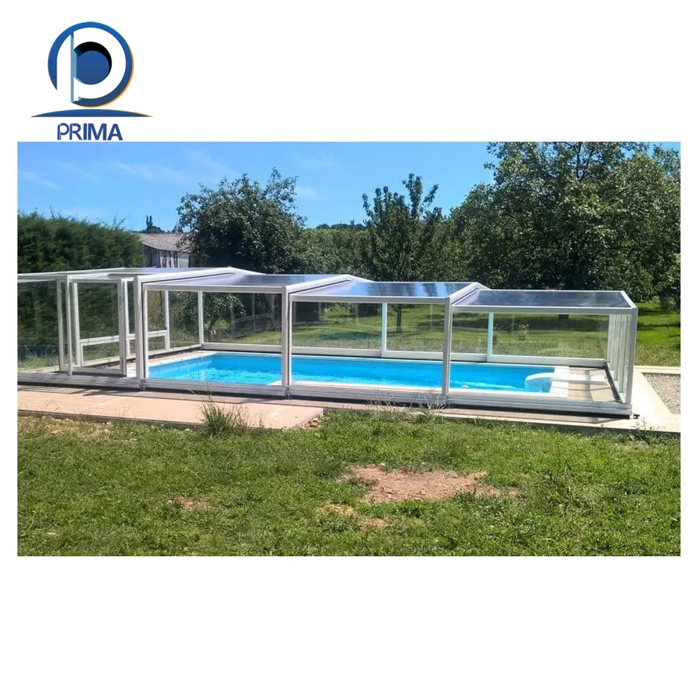Prima High Quality Pergola Canopy Tent Hot Sale  Glass House Swimming Pool Cover Carport  China Factory Garages Waterproof