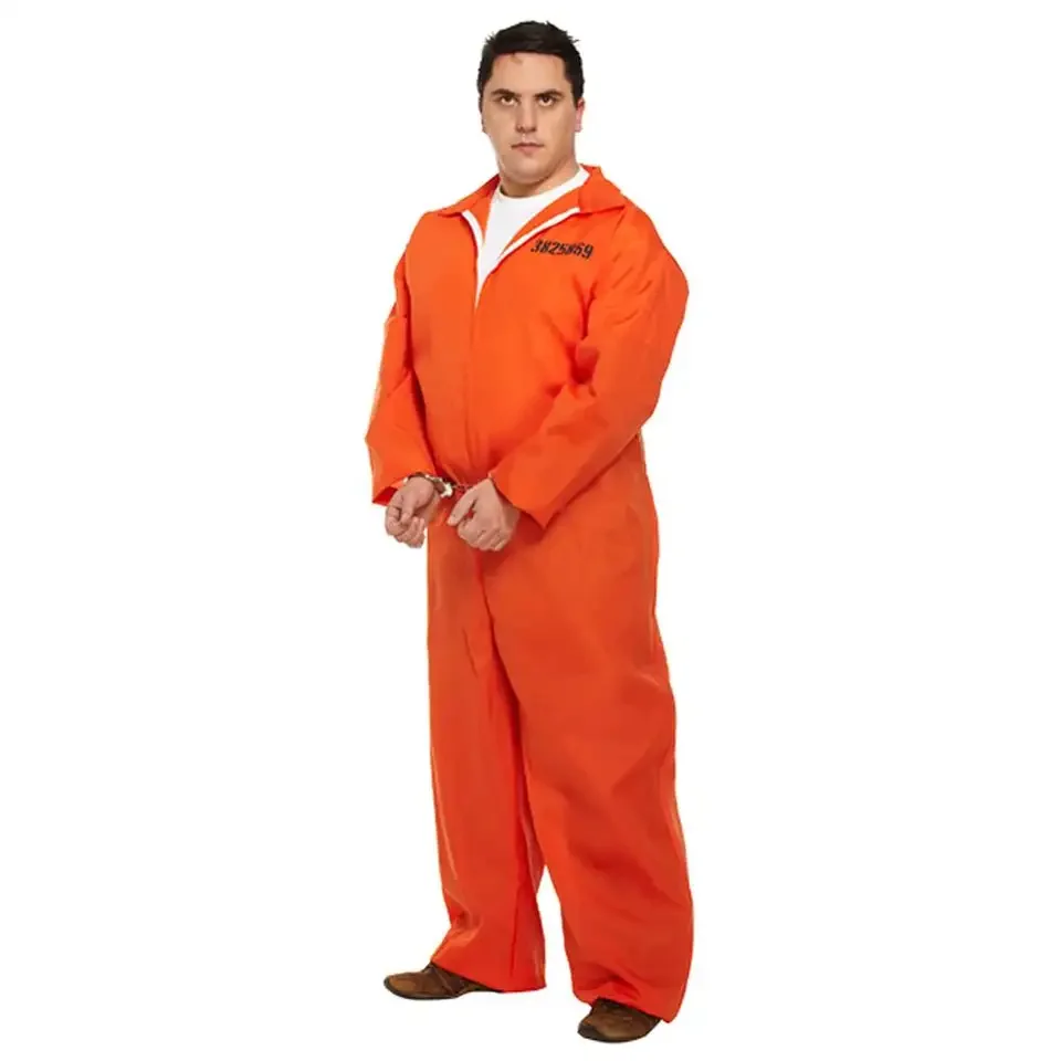 Comfortable Wear Soft Fabric Prison Clothing Uniform with Customized Logo Printing Color and Design Pattern for Men and Women
