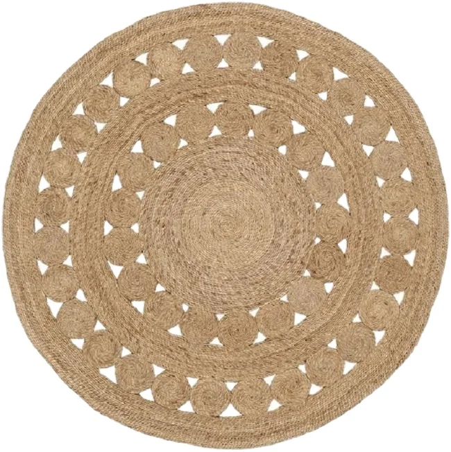 Traditional Decorative Handmade Jute Area Rugs