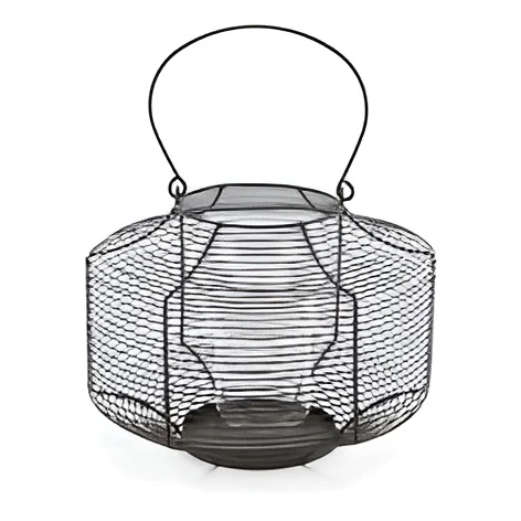 Elegant New Design Home Decorative Metal Wire Lantern Wholesale Designer Handmade Unique Metal Colorful Glass Decoration 2024